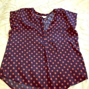 Silky Liz Claiborne top, size XL
